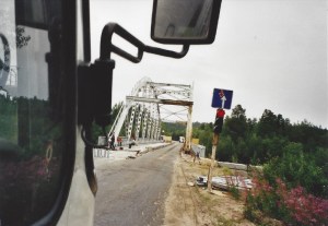 Brücke vor Murmansk